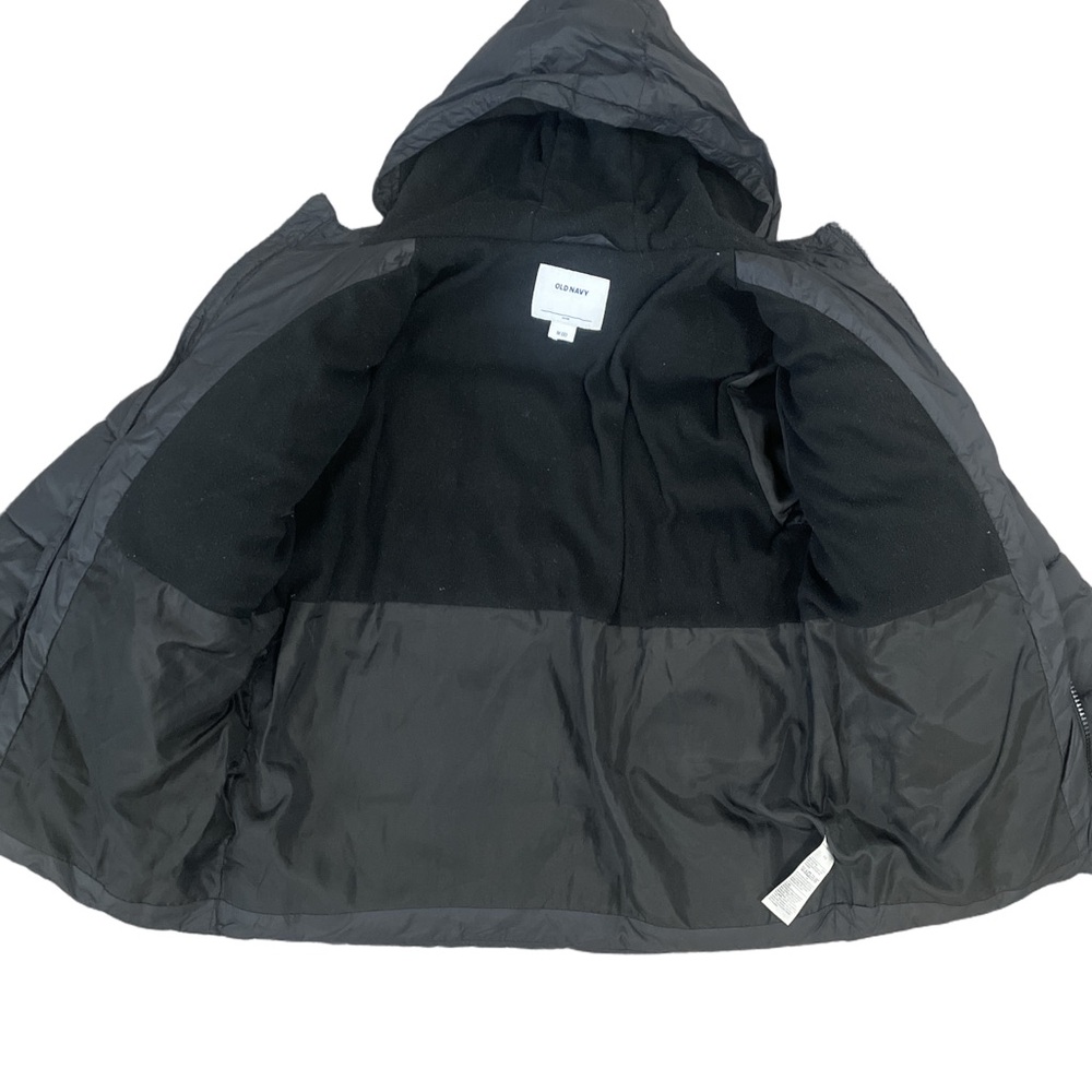Old Navy Kids Black Puffer Jacket - Picture 2 of 4